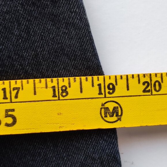 Vintage Santana by Parasuco jeans women's size 31 black curvy high-rise - Picture 12 of 15